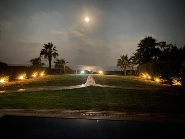 Ionion Beachfront Villa Agia Napa Exterior foto